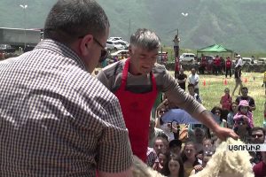 Festival of Sheep Shearing in Tatev